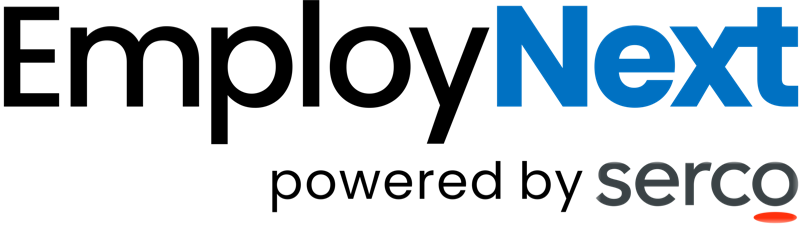 EmployNext powered by Serco logo
